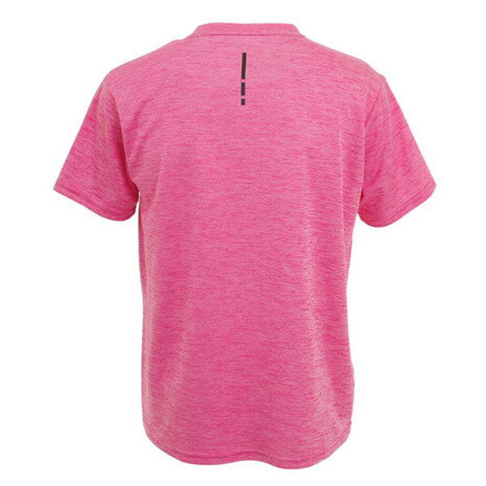 デュアリグ(DUARIG)(メンズ)接触冷感 吸汗速乾 UVカット カチオン ポケット 半袖Tシャツ 863D1SD6838 PNK 冷感 クール