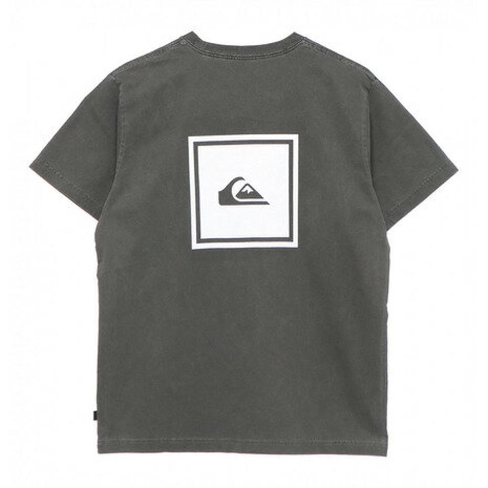 クイックシルバー(Quiksilver)(メンズ)クイック ラインボックス 半袖Tシャツ 23SUQST232006BLK