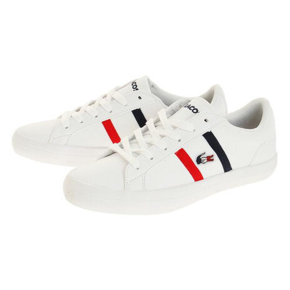 ラコステ（LACOSTE）（レディース）カジュアルシューズ LEROND TRI 1 CFA0087-407 ホワイト 白 通学 学生