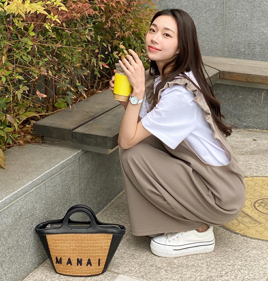 【マラソン特価】フリルワイドオールインワン・t01068 レディース 【pt】 韓国ファッション オールインワン パンツ スクエアネック ノースリーブ ショルダーフリル ロング丈 ワイド ゆったり 無地 ガーリー キュート レイヤード お出かけ 春 夏 カジュアル