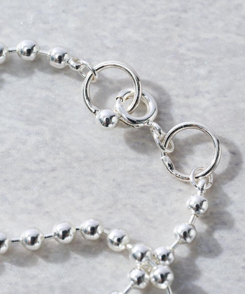 【アレンジして楽しめる】ボールチェーンロングネックレス