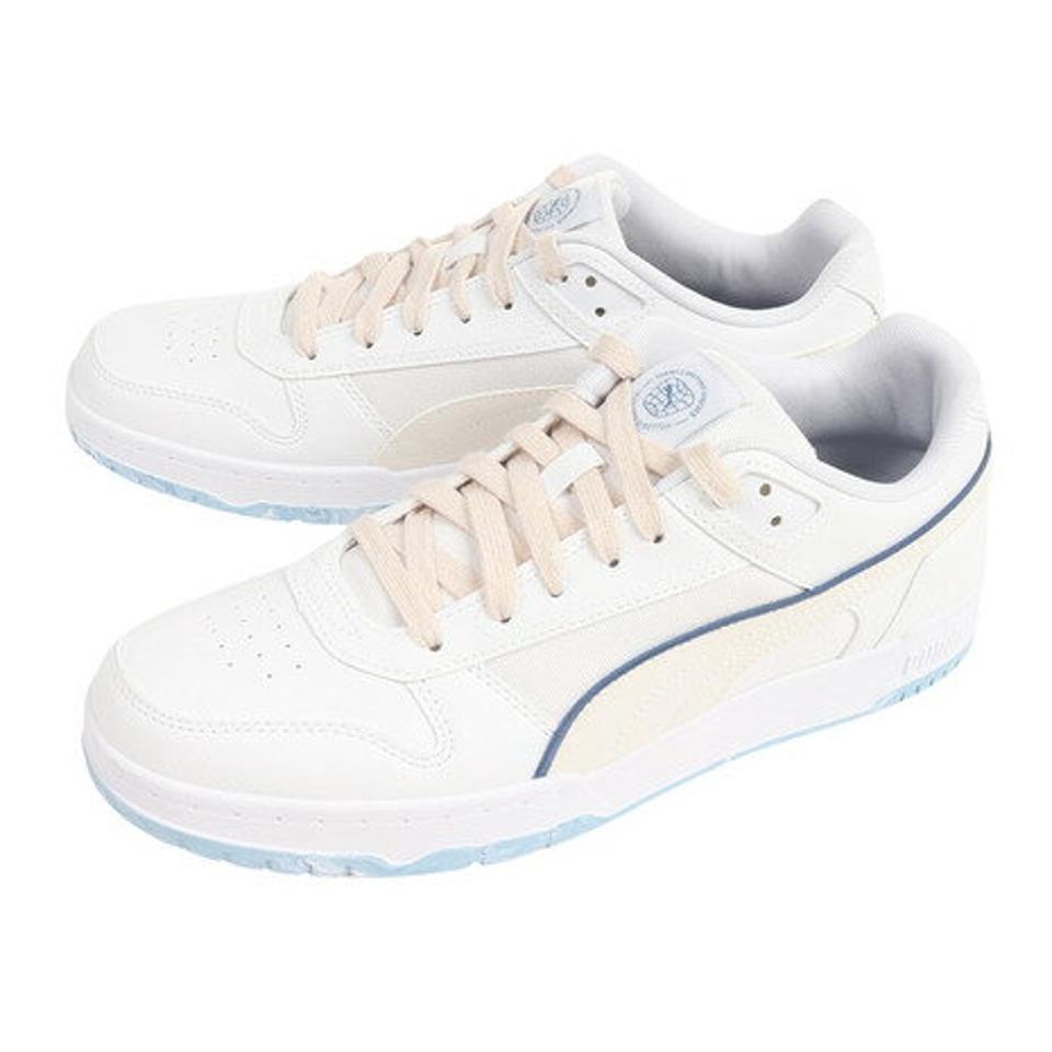 プーマ（PUMA）（メンズ、レディース）スニーカー リバウンド ゲーム ロウベター2 ホワイト 38932201 スポーツ カジュアル シューズ タウン 普段履き