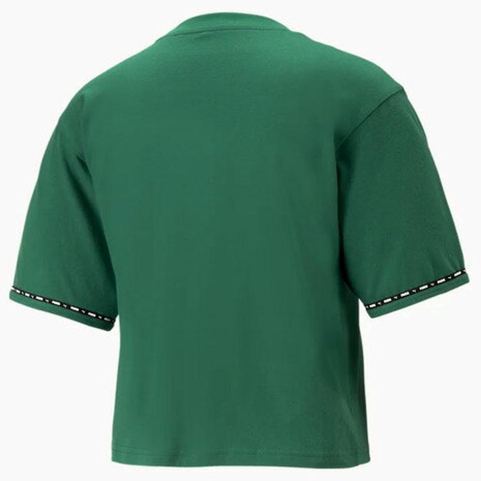 プーマ(PUMA)(レディース)半袖 Tシャツ レディース PUMA POWER テープ 675612 37 GRN