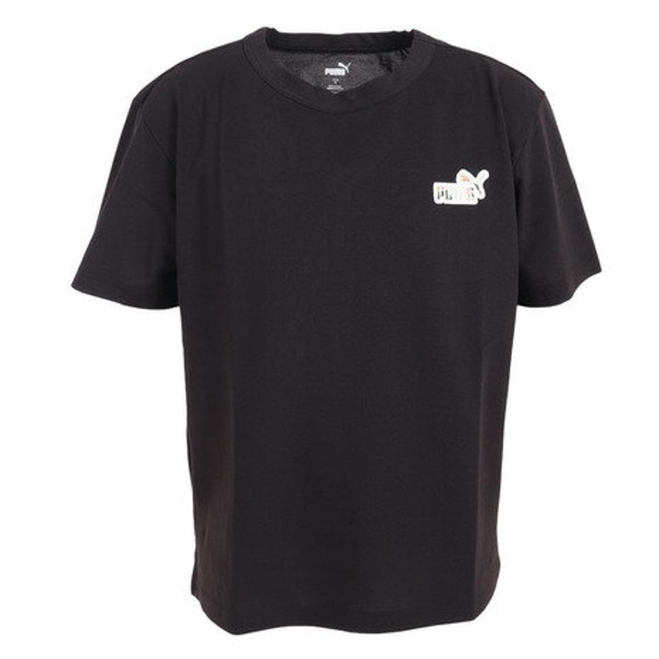 プーマ(PUMA)(メンズ)半袖Tシャツ メンズ PTC ピケ 674899 01 BLK