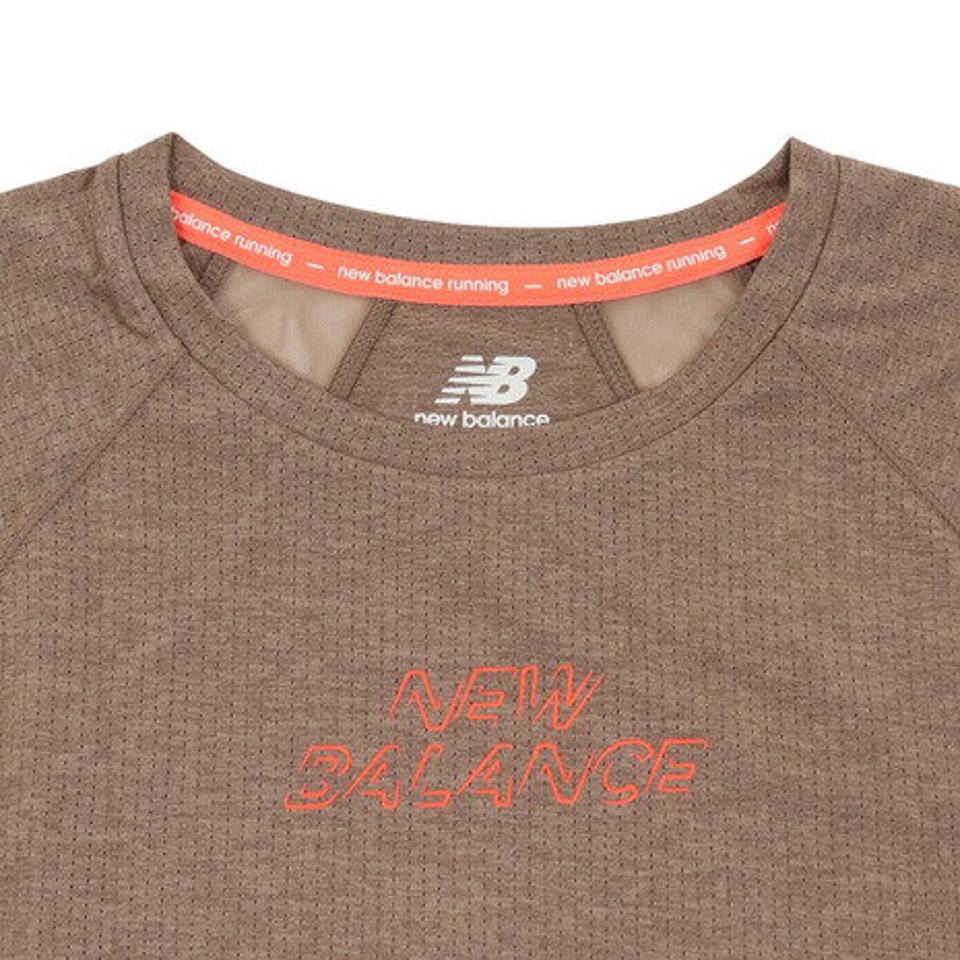 【2点10%OFFクーポン対象!8/10まで】ニューバランス(new balance)(レディース)半袖Tシャツ レディース Impact プリント WT21263MUH