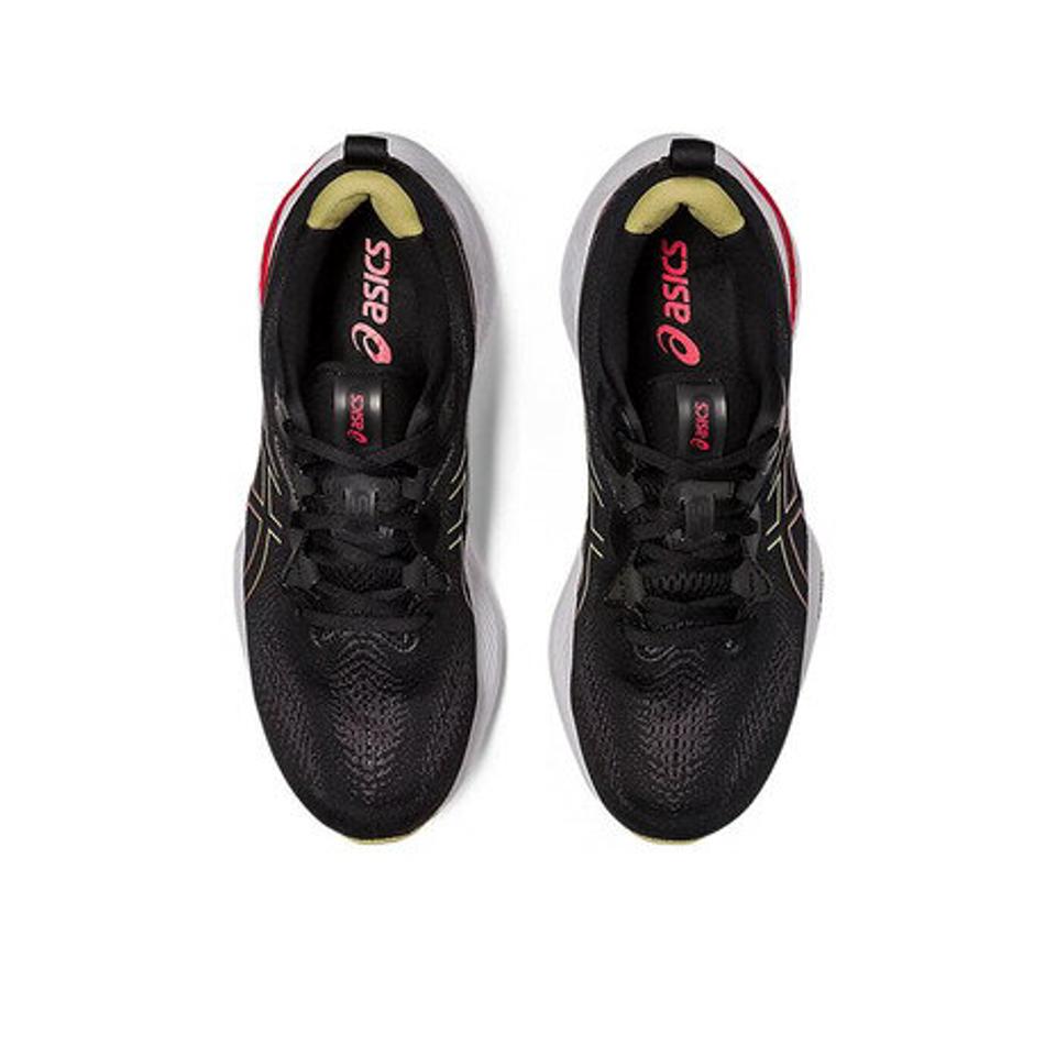 アシックス（ASICS）（メンズ）ランニングシューズ ゲル キュムラス 25 ブラック レッド 1011B621.001 スニーカー ジョギング ウォーキング 軽量 クッション