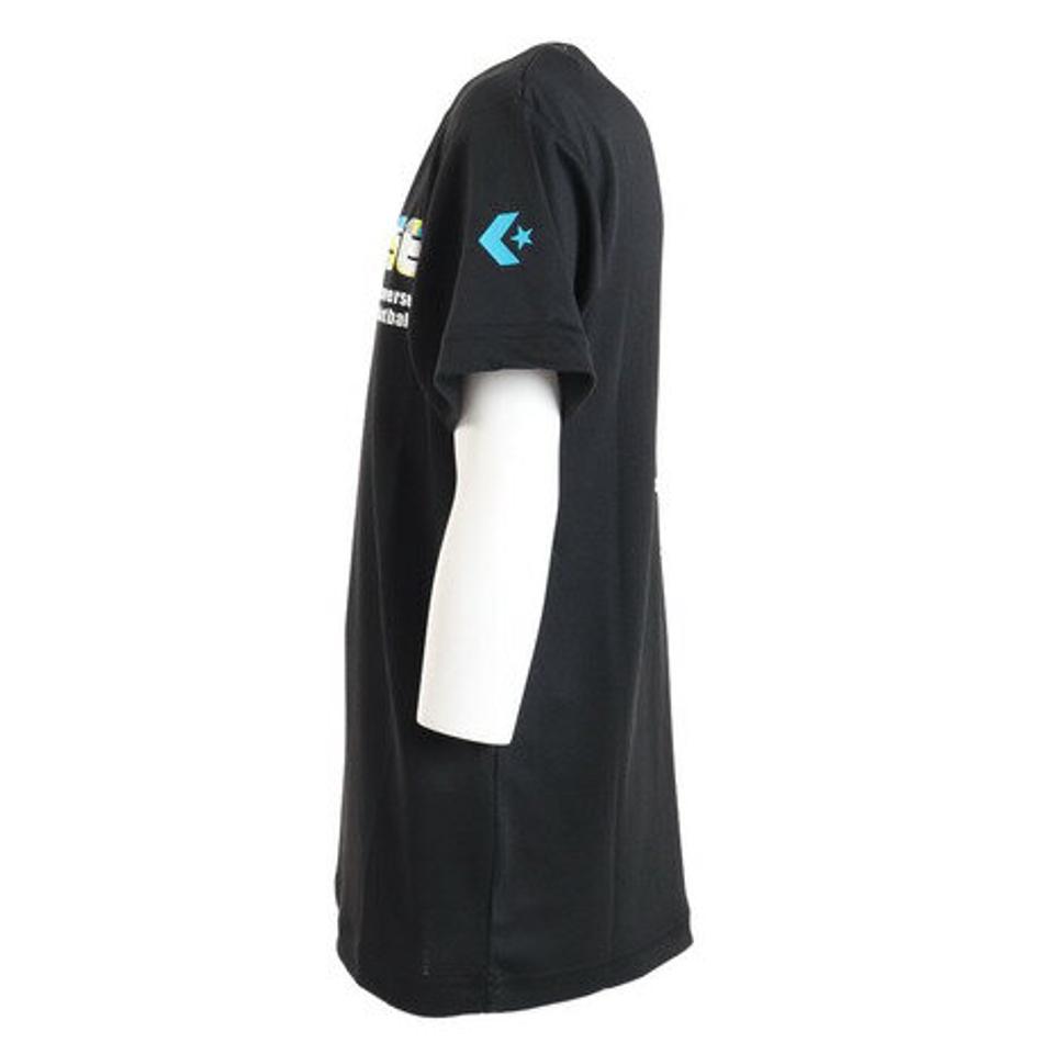 コンバース(CONVERSE)(キッズ)バスケットボールウェア ジュニア プリントTシャツ CB431354-1924