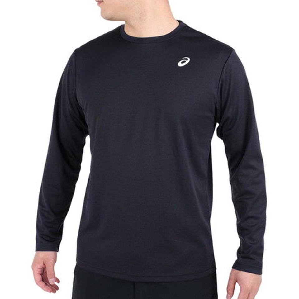 アシックス（ASICS）（メンズ）ES ドライワンポイント長袖シャツ 2031E018.001