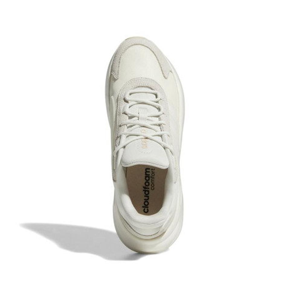 アディダス（adidas）（レディース）スニーカー アボゼル W 白 しろ シロ ホワイト GX1727 シューズ スポーツ カジュアル 厚底 反発 ランニング 普段履き