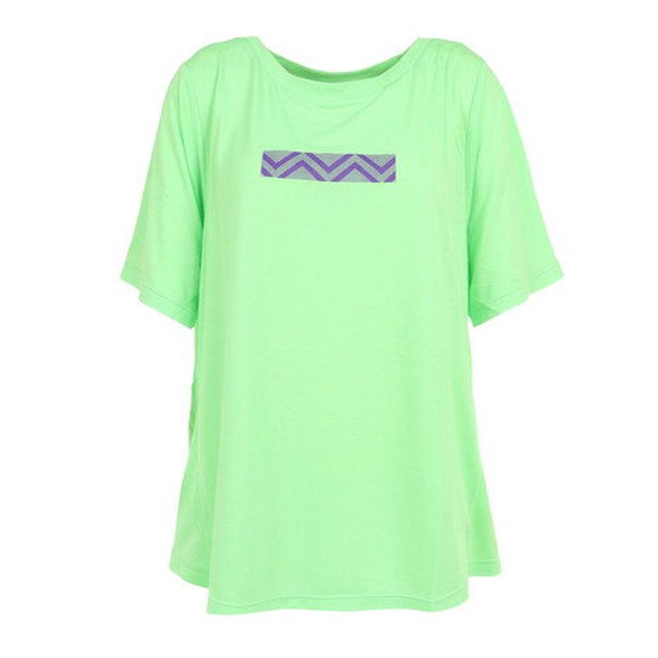 ジーフィット(G-FIT)(レディース)Tシャツ レディース リラックスフィット トップ GA-C652TS LIME