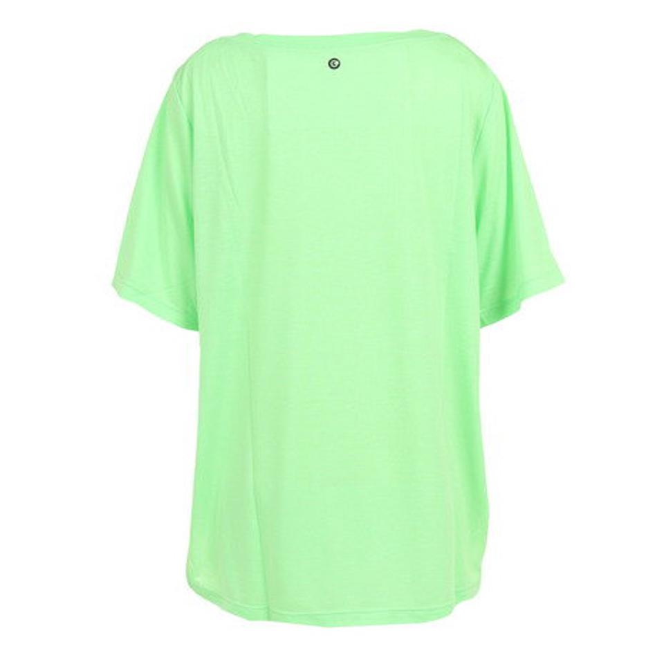 ジーフィット(G-FIT)(レディース)Tシャツ レディース リラックスフィット トップ GA-C652TS LIME