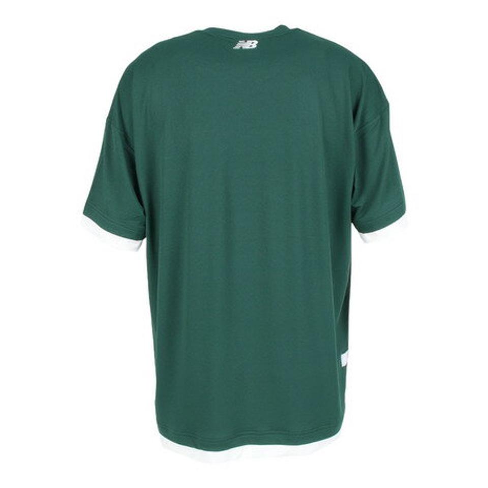 ニューバランス(new balance)(メンズ)バスケットボールウェア 接触冷感The Intelligent Choice ショートスリーブTシャツ AMT35061