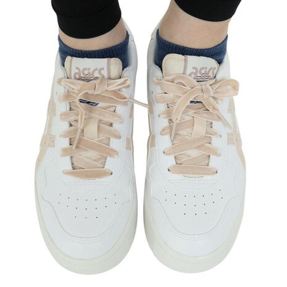 アシックス（ASICS）（レディース）スニーカー ジャパン S PF ホワイト 1202A426.100 スポーツ カジュアルシューズ JAPAN S クッション シンプル 登校 厚底