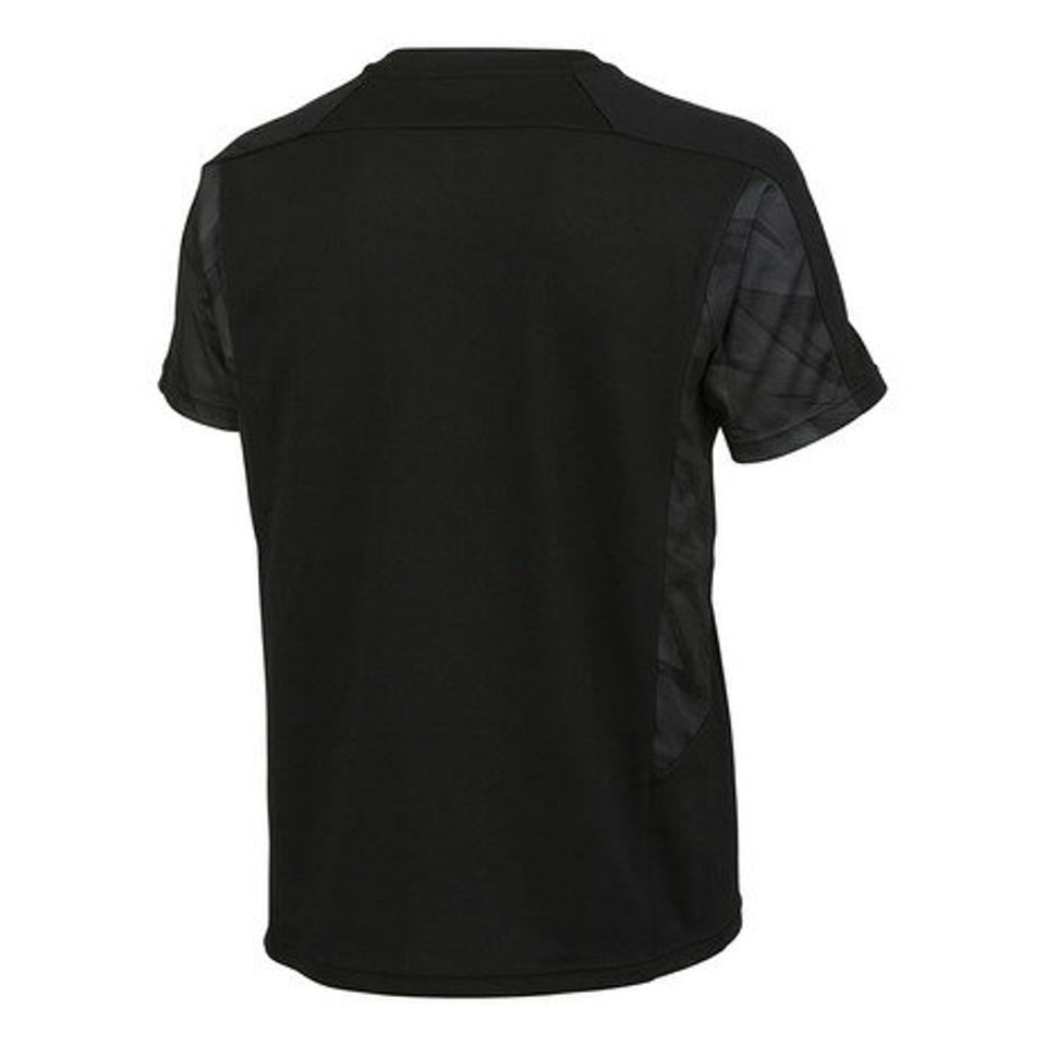 アンブロ（UMBRO）（メンズ）サッカーウェア グラフィック半袖シャツ UUUTJA52 BLK
