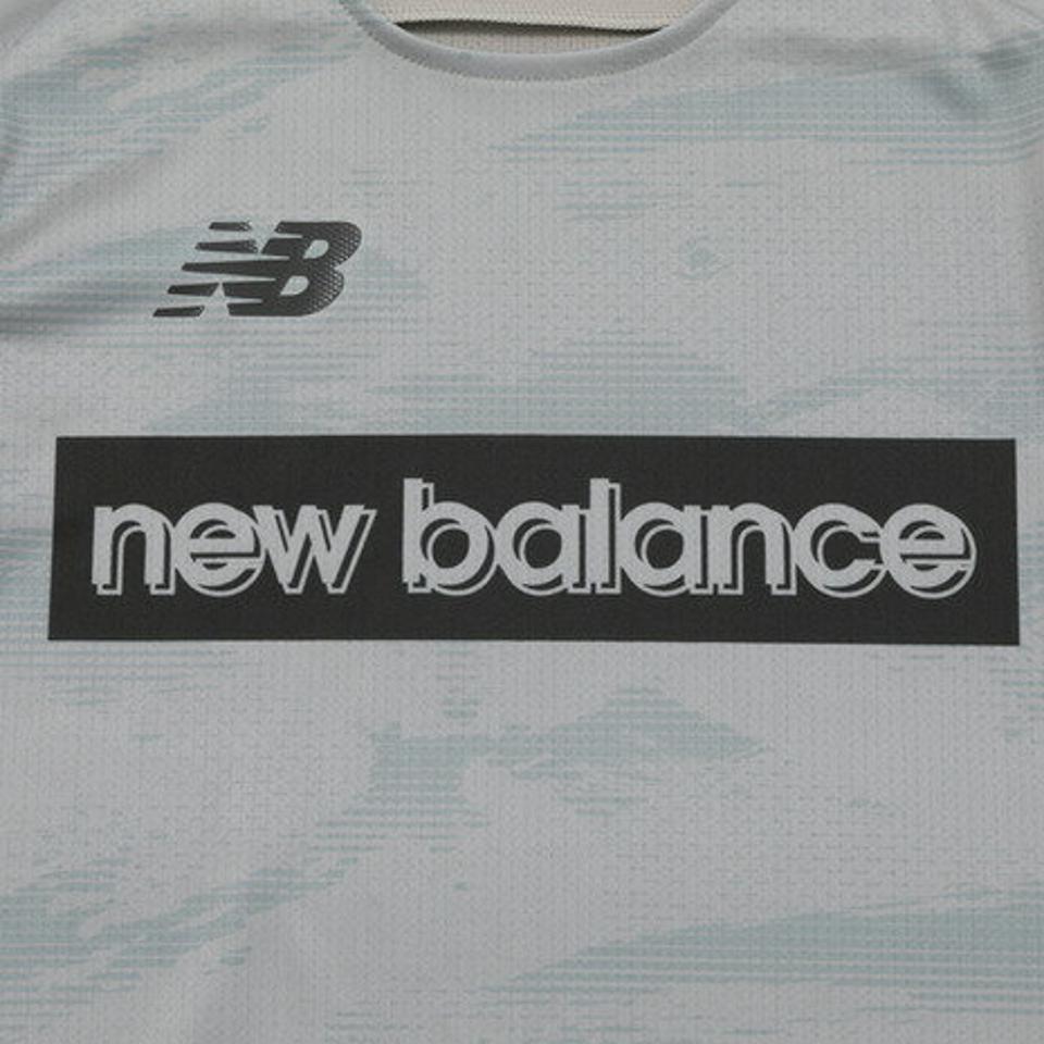 ニューバランス（new balance）（キッズ）サッカーウェア ジュニア Jrトレーニングシャツ JJTF2324GR