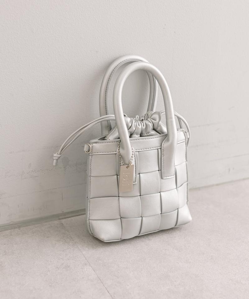 loti メッシュ巾着ミニショルダー