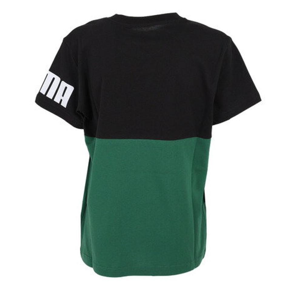 プーマ(PUMA)(キッズ)半袖 Tシャツ キッズ ボーイズ PUMA POWER 675170 01 BLK