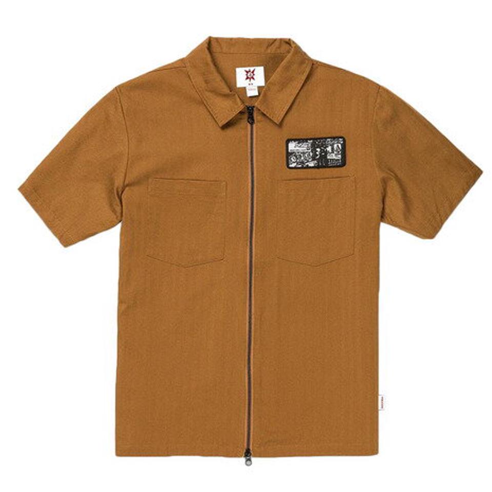 【20%OFFクーポン対象！6/28まで】ボルコム（Volcom）（メンズ）半袖シャツ メンズ TOKYO TRUE WOVEN 23SP A0412311 RUBBER