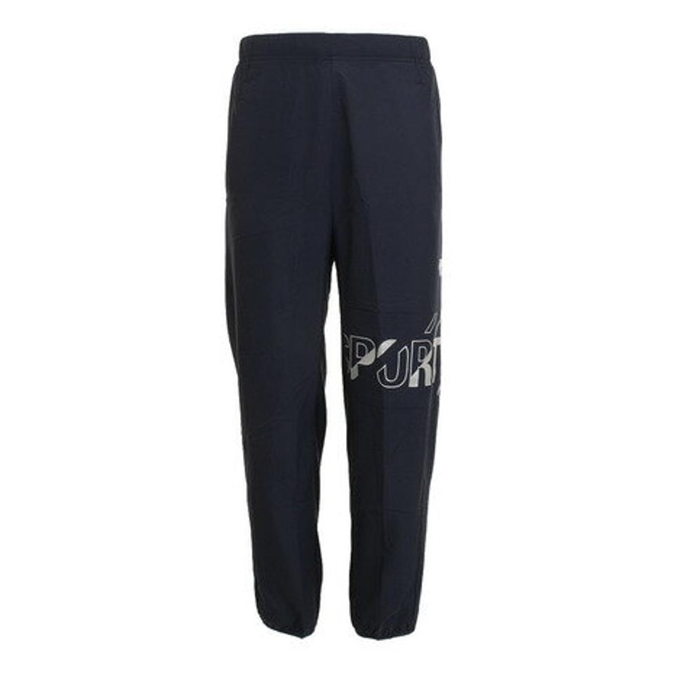 デサント(DESCENTE)(メンズ)ウォーマーパンツ DVUQJG30 NV 【バレーボールウェア スポーツウェア】 防風 保温 防寒