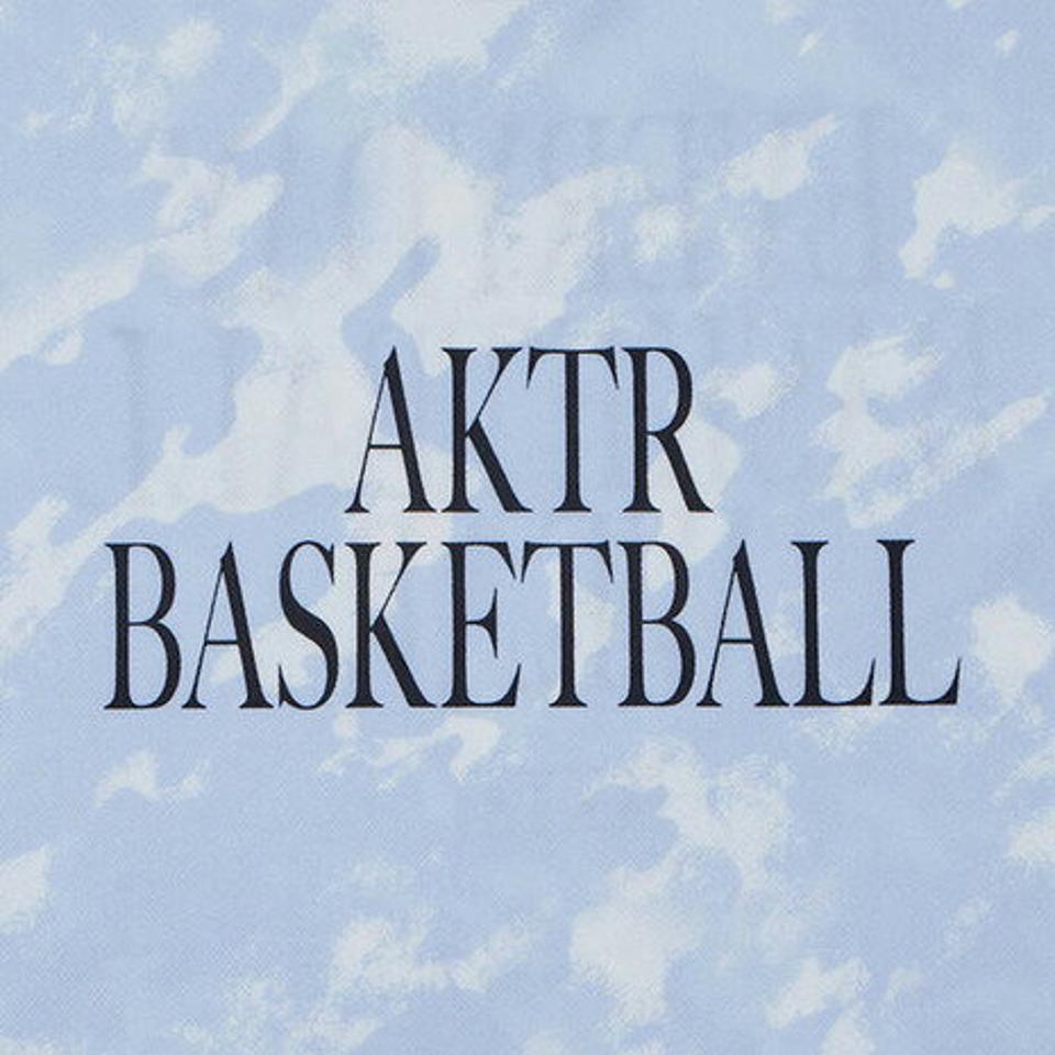 アクター(AKTR)(メンズ、レディース)バスケットボールウェア ゴースト カモ E.B. SPORTS 半袖Tシャツ 222-012005 BL