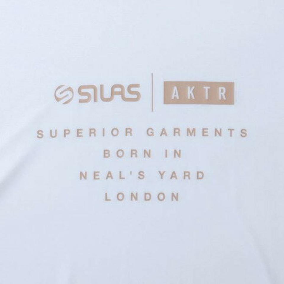 アクター(AKTR)(メンズ、レディース)バスケットボールウェア SILAS 半袖Tシャツ 121-073005 WH