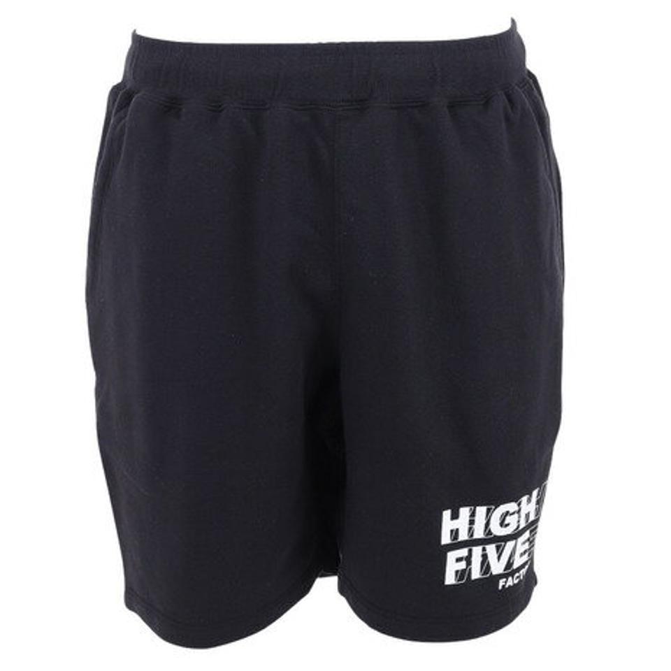 【20%OFFクーポン対象!8/10まで】ハイ ファイブ ファクトリー(HIGH FIVE FACTORY)(メンズ)ショートパンツ メンズ スウェットショート 88000073 BLK