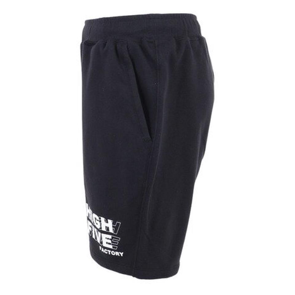 【20%OFFクーポン対象!8/10まで】ハイ ファイブ ファクトリー(HIGH FIVE FACTORY)(メンズ)ショートパンツ メンズ スウェットショート 88000073 BLK