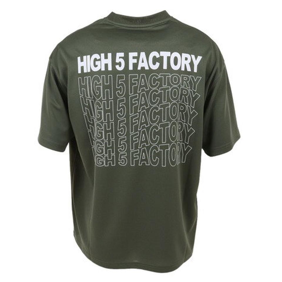 ハイ ファイブ ファクトリー(HIGH FIVE FACTORY)(メンズ)半袖Tシャツ メンズ 88000071 OLV