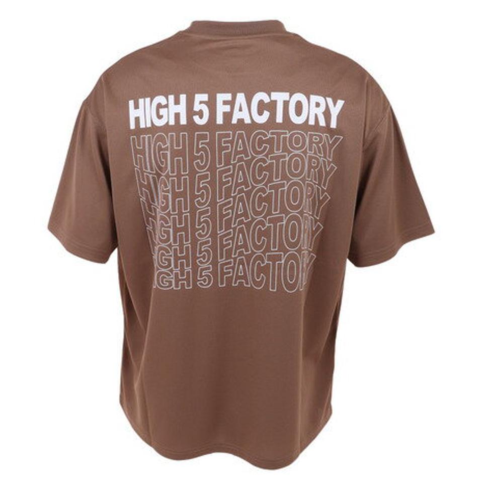 ハイ ファイブ ファクトリー(HIGH FIVE FACTORY)(メンズ)半袖Tシャツ 88000071 BRW