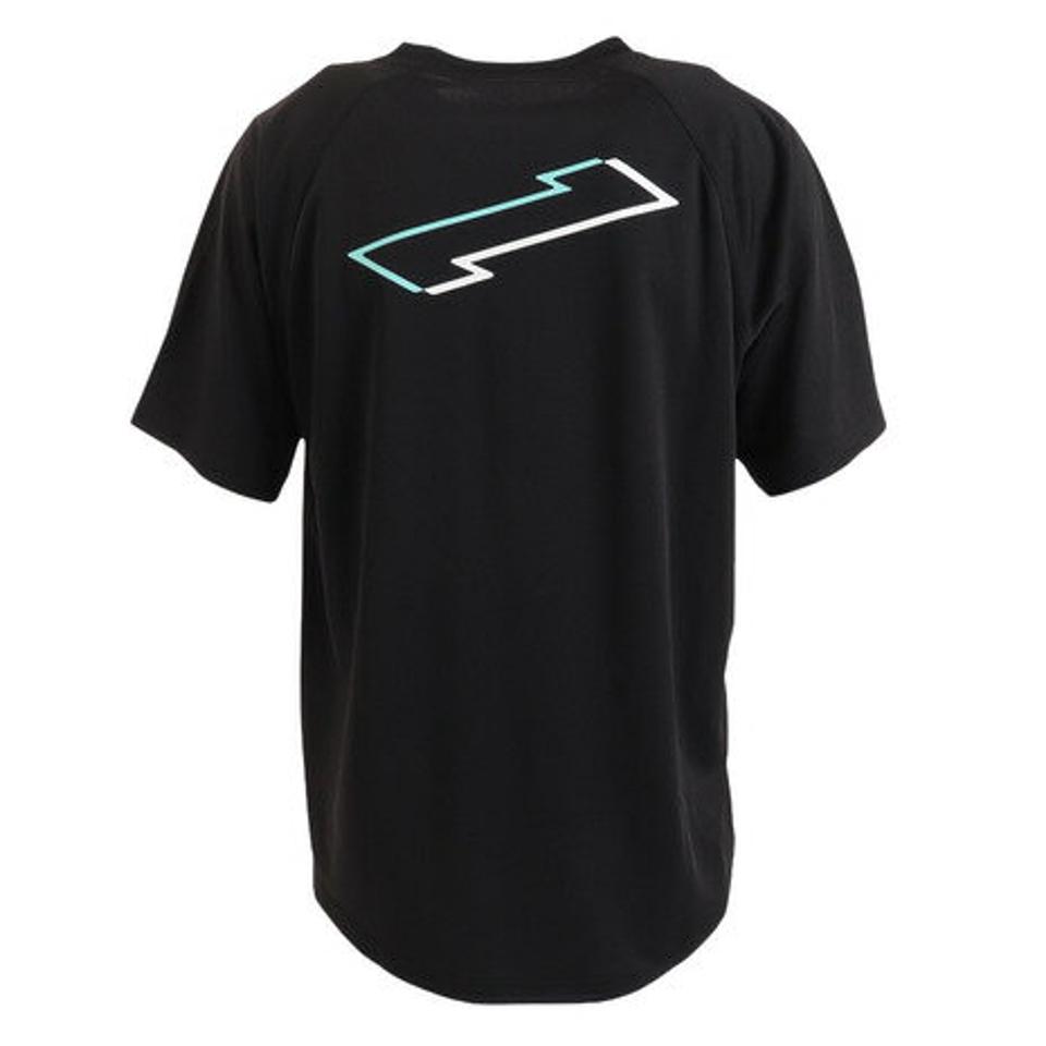 エゴザル(EGOZARU)(メンズ)バスケットボールウェア クランクバックプリント半袖Tシャツ EZST-S2322-012