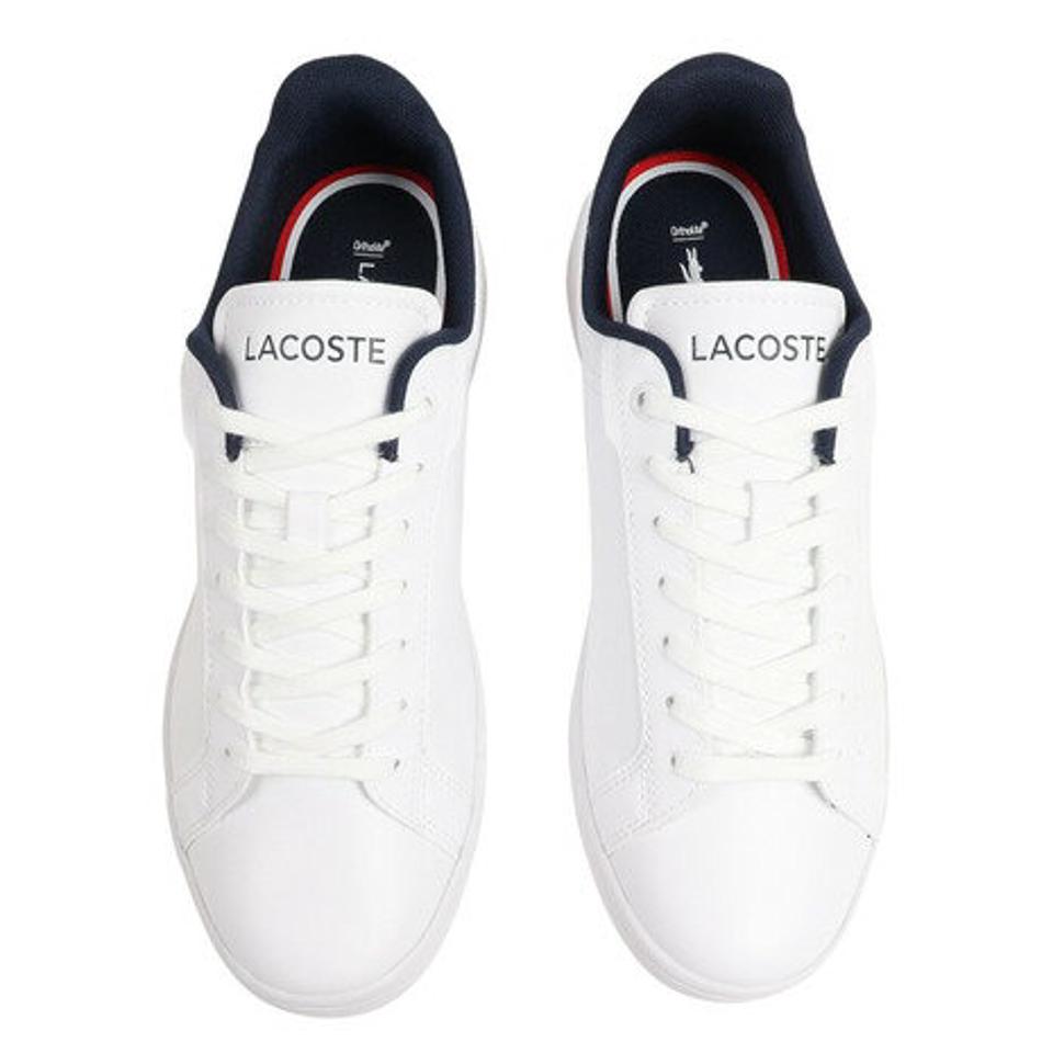 ラコステ（LACOSTE）（メンズ）カジュアルシューズ CARNABY PRO TRI 123 1 SMA ホワイト ネイビー 45SMA0114-407 スニーカー タウン 街履き デイリーユース