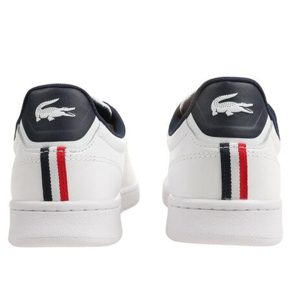 ラコステ（LACOSTE）（メンズ）カジュアルシューズ CARNABY PRO TRI 123 1 SMA ホワイト ネイビー 45SMA0114-407 スニーカー タウン 街履き デイリーユース