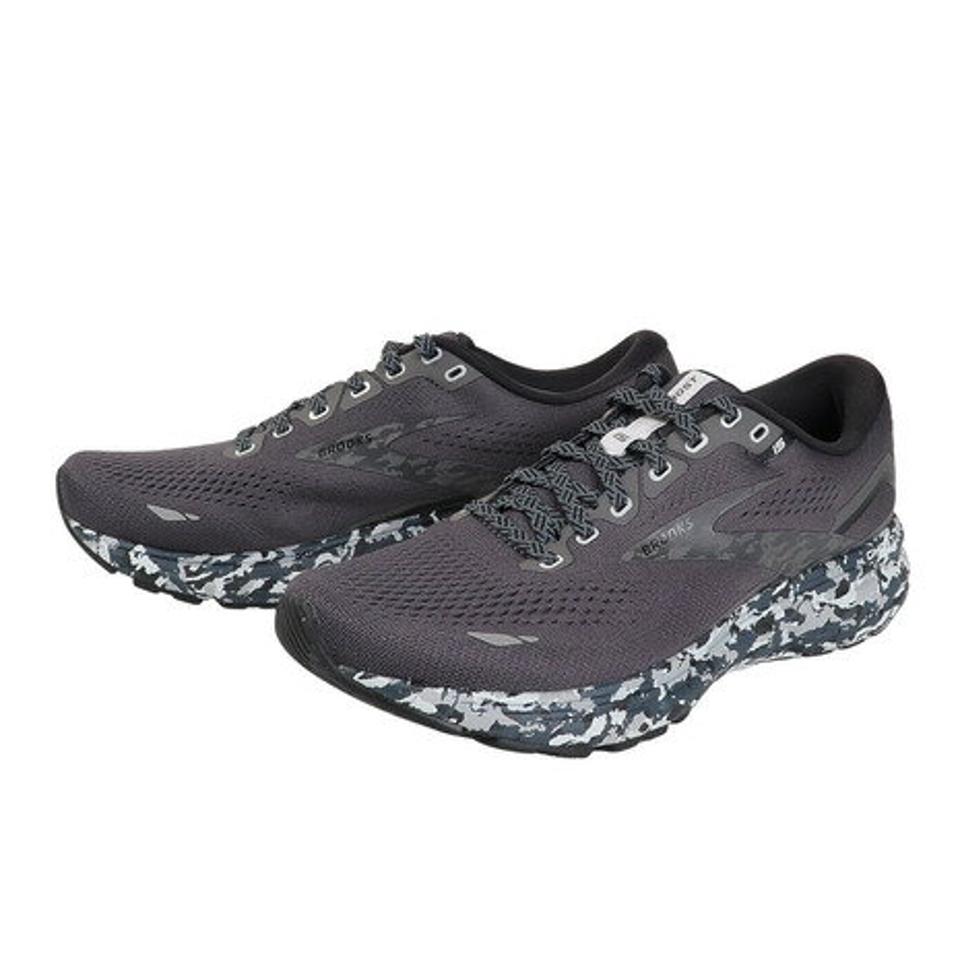 ブルックス（BROOKS）（メンズ）ランニングシューズ ゴースト15 ブラック BRM3933 B/CM スニーカー ジョギング ウォーキング 軽量