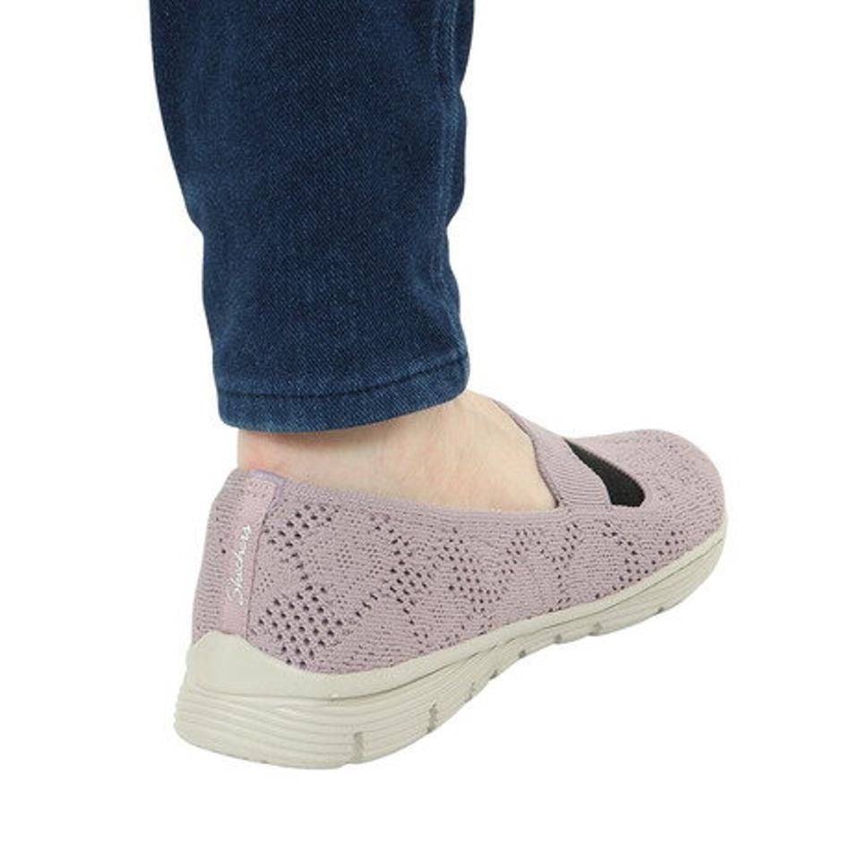 スケッチャーズ（SKECHERS）（レディース）カジュアルシューズ シーガー カジュアル パーティ 158110 スニーカー 通気 軽量 タウン 旅行