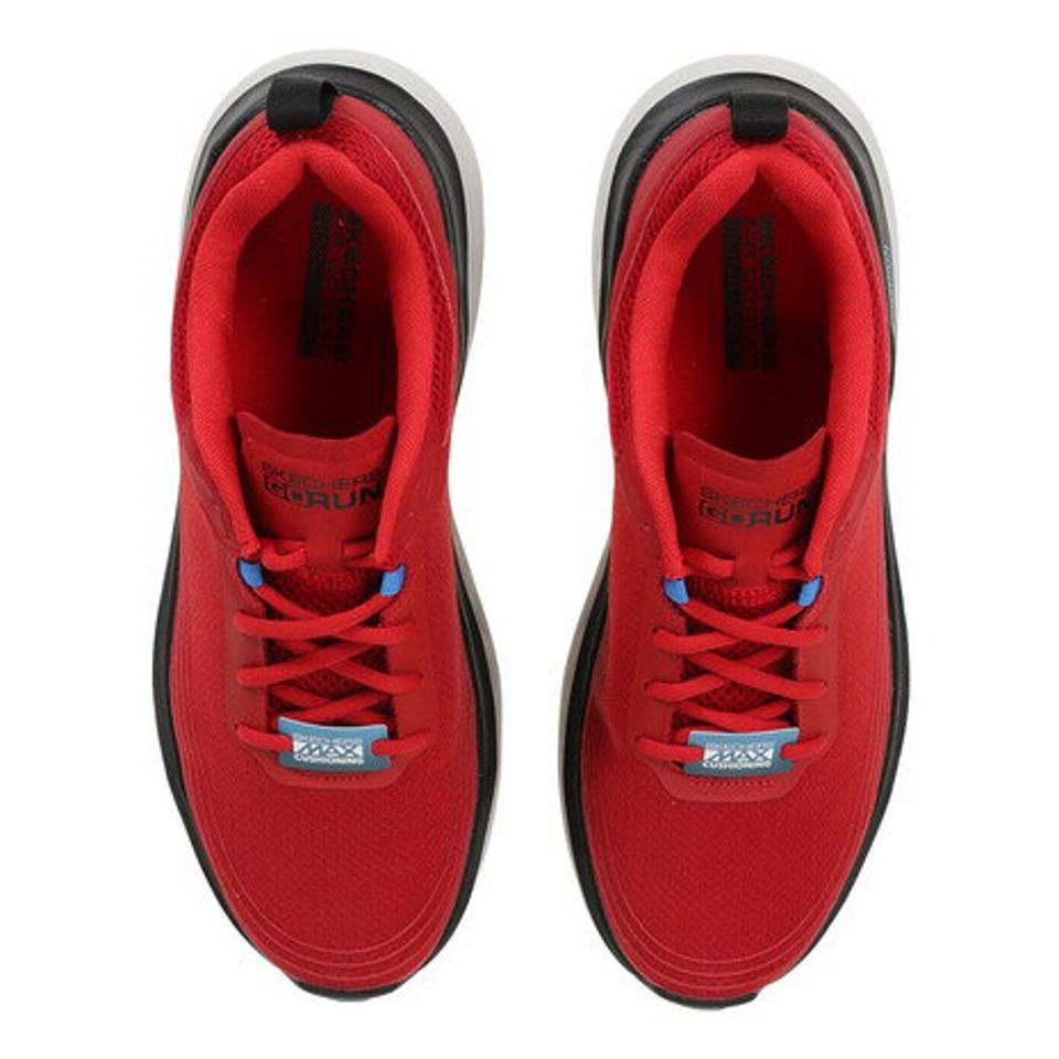 スケッチャーズ（SKECHERS）（メンズ）ランニングシューズ マックス クッショニニグ デルタ レッド 220340-RED スニーカー ジョギング トレーニング