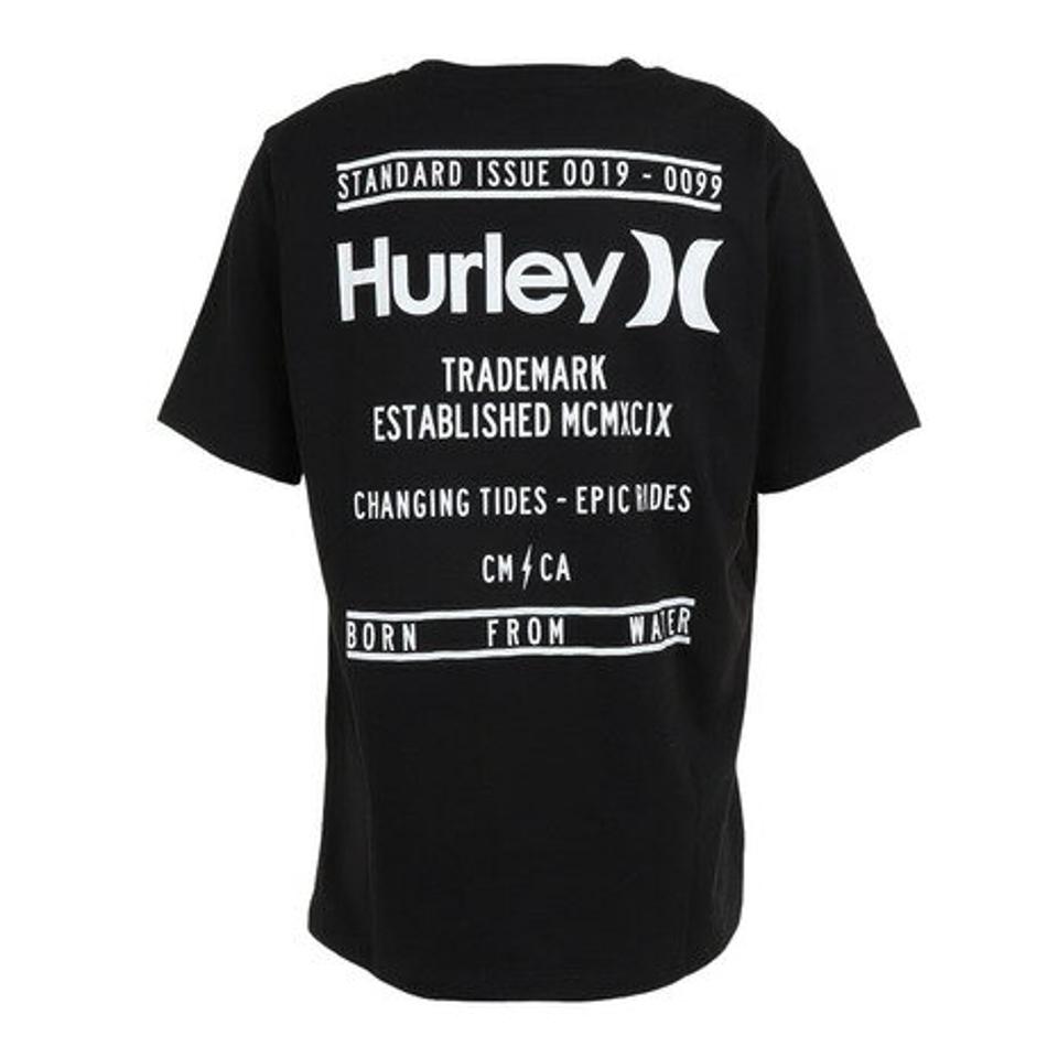 ハーレー(HURLEY)(メンズ)TRADEMARK 半袖Tシャツ MSS2310011-BLK