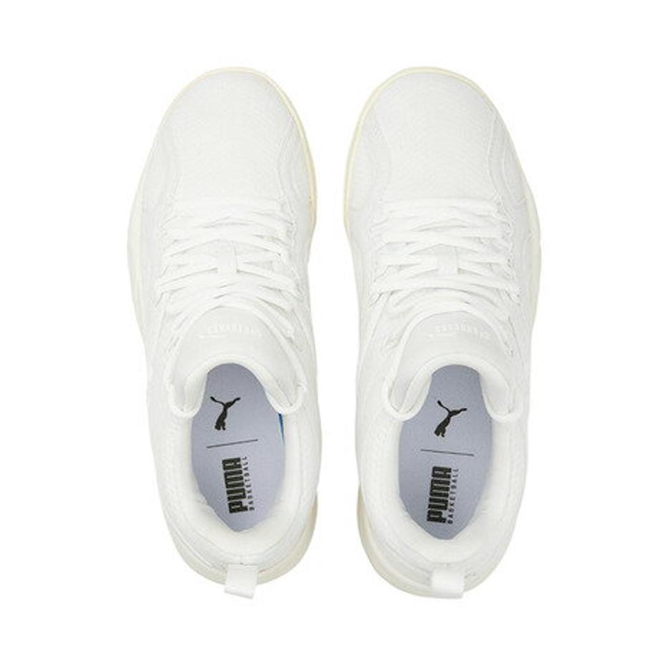 プーマ（PUMA）（メンズ）バスケットシューズ バッシュ 白 ブレイズコート TRC BLAZE COURT NU 37827501