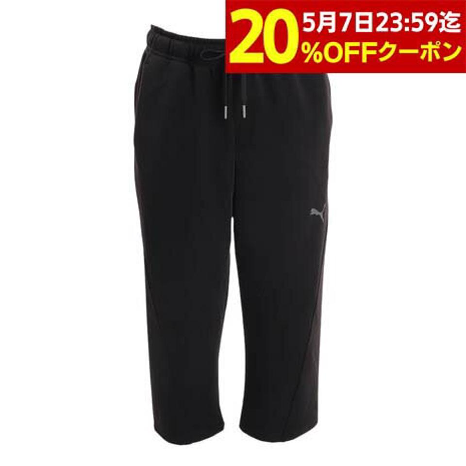 プーマ(PUMA)(レディース)パンツ レディース ニット 3/4パンツ 674947 01 BLK