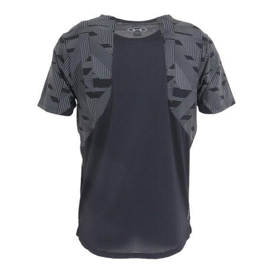 アンダーアーマー(UNDER ARMOUR)(メンズ)半袖Tシャツ メンズ 冷感 吸汗速乾 ISO-CHILL PRINTED 1378354 001