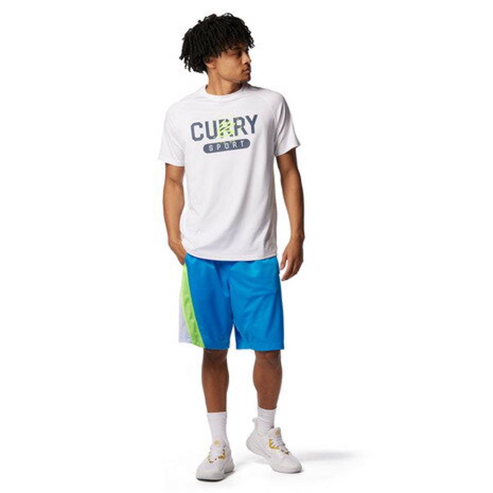 アンダーアーマー(UNDER ARMOUR)(メンズ)バスケットボールウェア カリー テック 半袖Tシャツ 1378328 100