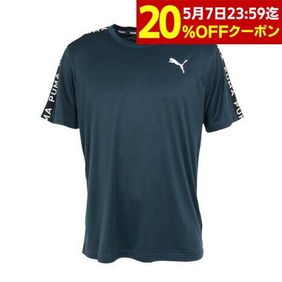 プーマ(PUMA)(メンズ)トレーニング PUMA FIT テープド 半袖 Tシャツ 523745 16 DGRY