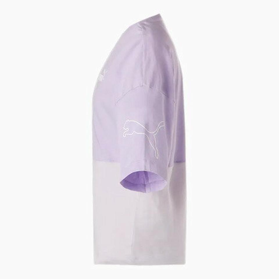 プーマ(PUMA)(レディース)半袖Tシャツ レディース PUMA POWER カラーブロック 675567 25 LVD