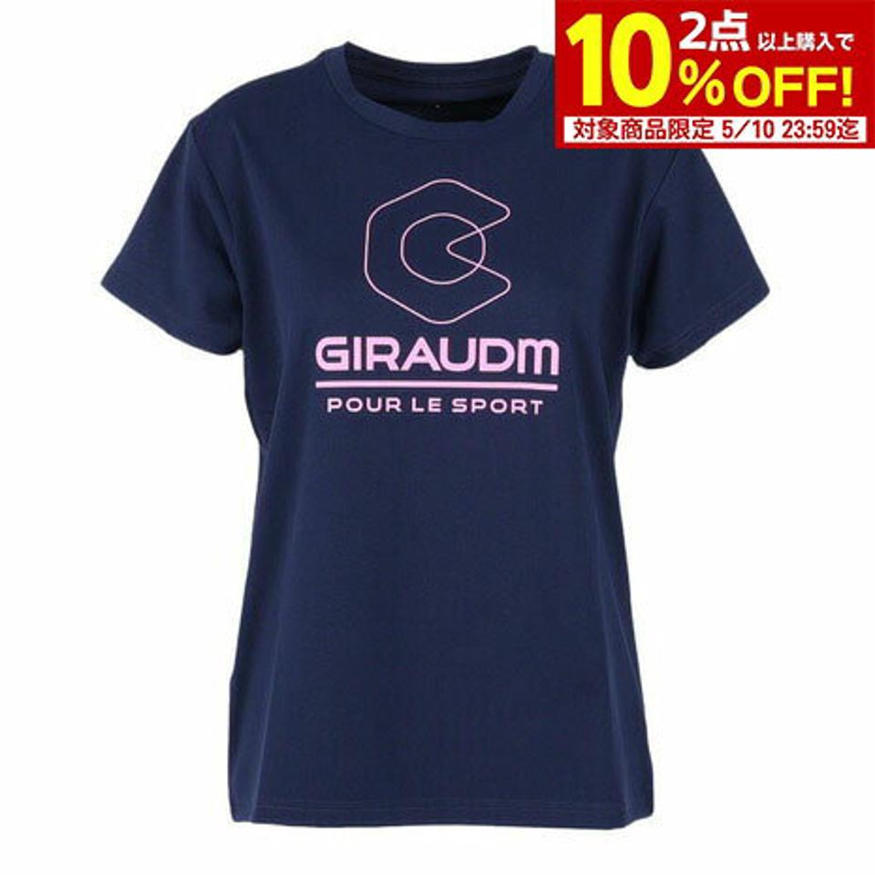 ジローム(GIRAUDM)(レディース)半袖Tシャツ レディース ドライプラス CT3S0042-TR864-GRCD NVY
