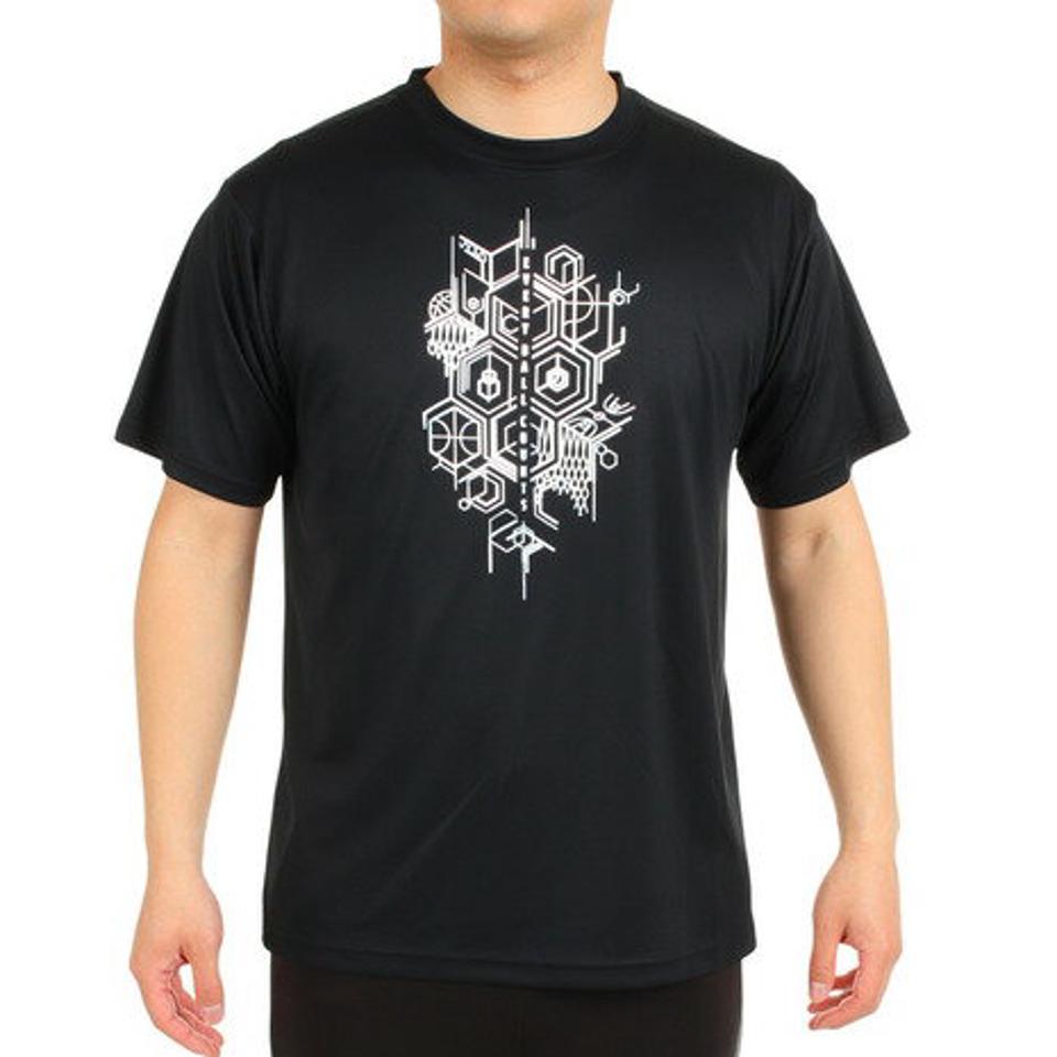 【3/25 24h限定 エントリー&対象3店舗買い回りで最大P10倍!】エックスティーエス(XTS)(メンズ)バスケットボールウェア ドライプラス 半袖Tシャツ 751TS3CD0004 BLK