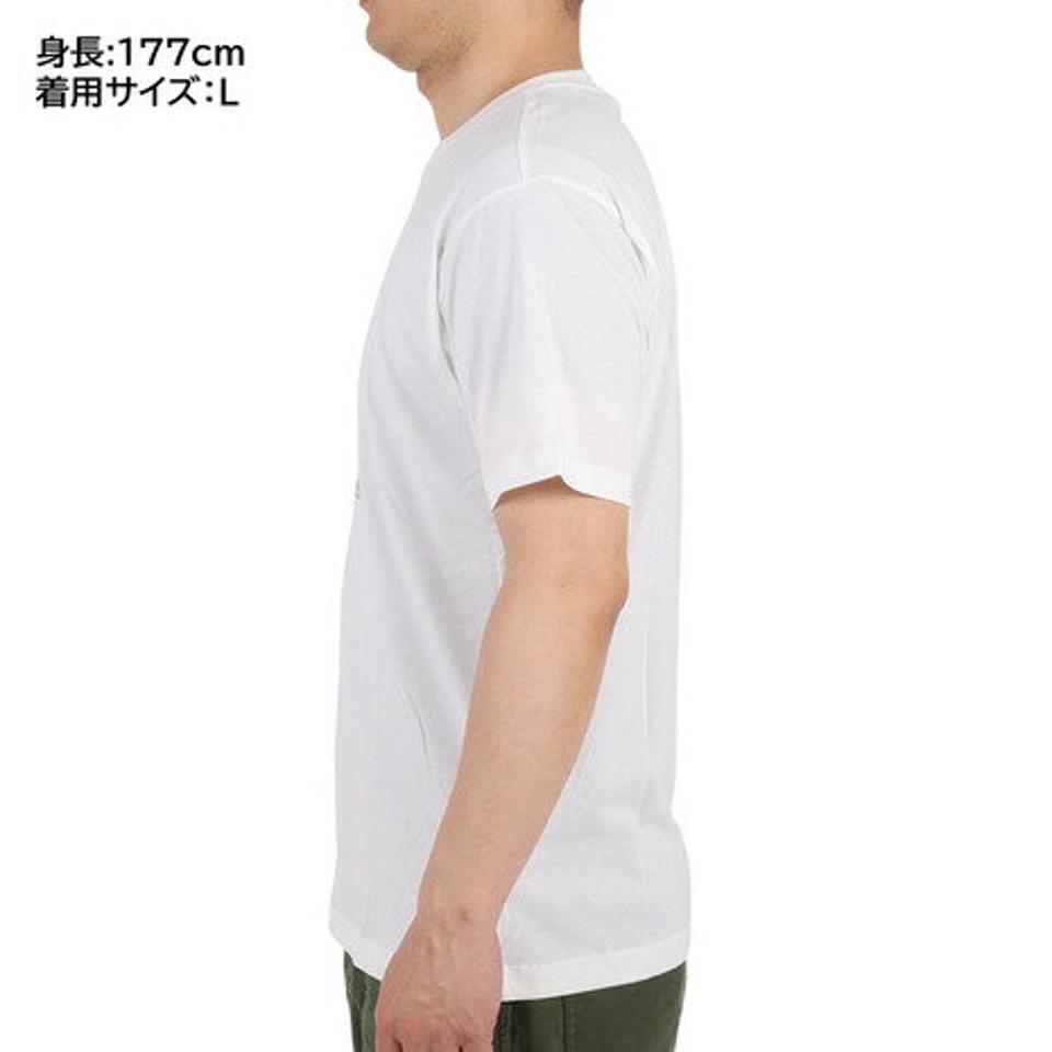 ニューバランス(new balance)(メンズ)半袖Tシャツ メンズ Essentials Cafe Grandpa Jersey MT31560SST 綿100%