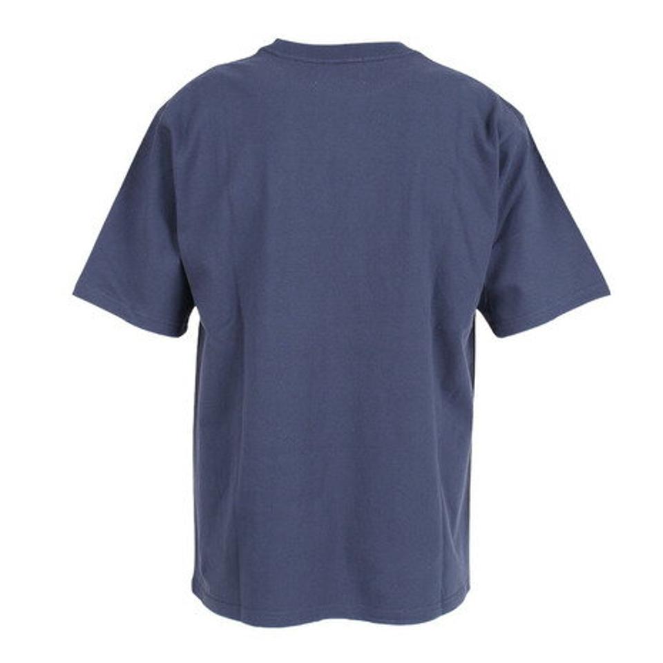 エスエーエス(S.A.S)(メンズ)半袖Tシャツ メンズ カレッジロゴ 半袖Tシャツ SAS2247201-79:NAVY