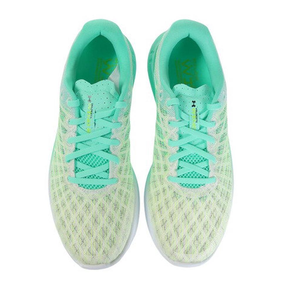 アンダーアーマー（UNDER ARMOUR）（メンズ）ランニングシューズ フロー ベロシティ ウインド 2 グリーン 3024903 104 スニーカー ジョギング ウォーキング