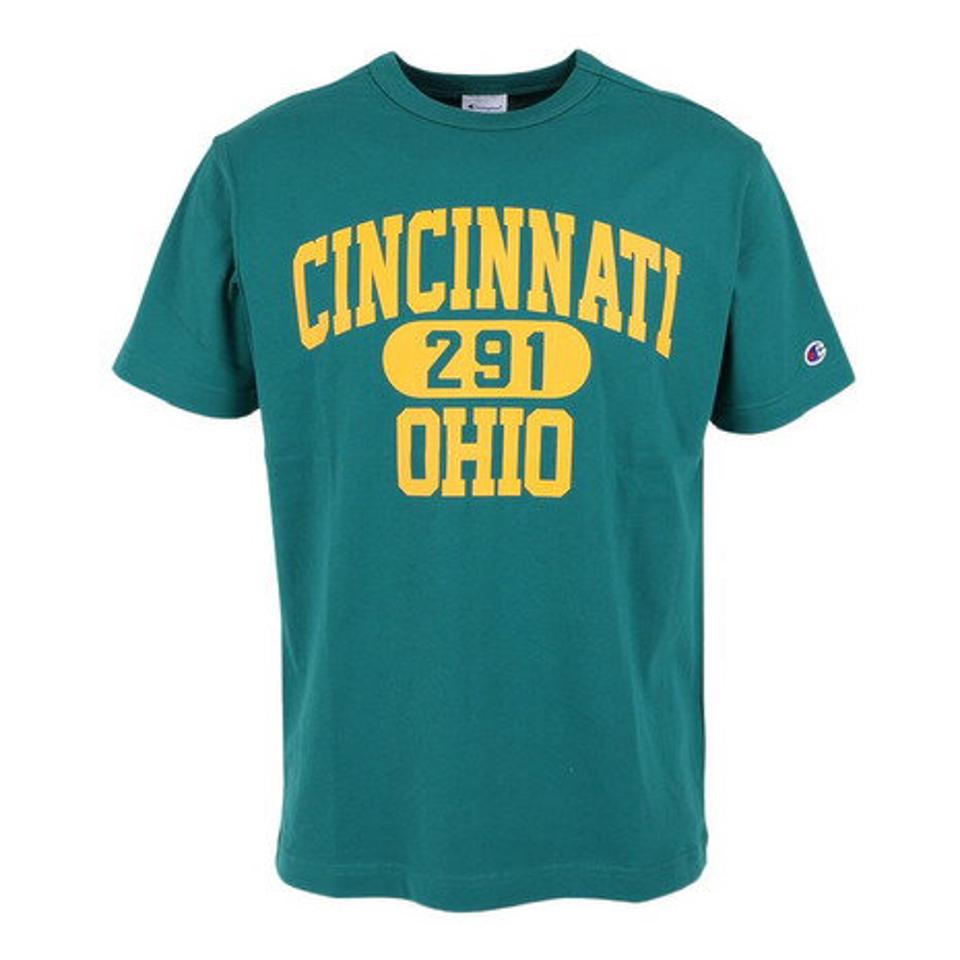 チャンピオン-ヘリテイジ(CHAMPION-HERITAGE)(メンズ)半袖Tシャツ メンズ ショートスリーブ カレッジプリント C3-X344 551