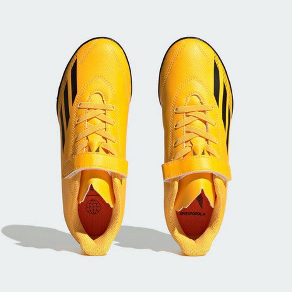 アディダス（adidas）（キッズ）ジュニアサッカートレーニングシューズ X スピードP.4 H&L TF J GZ2453