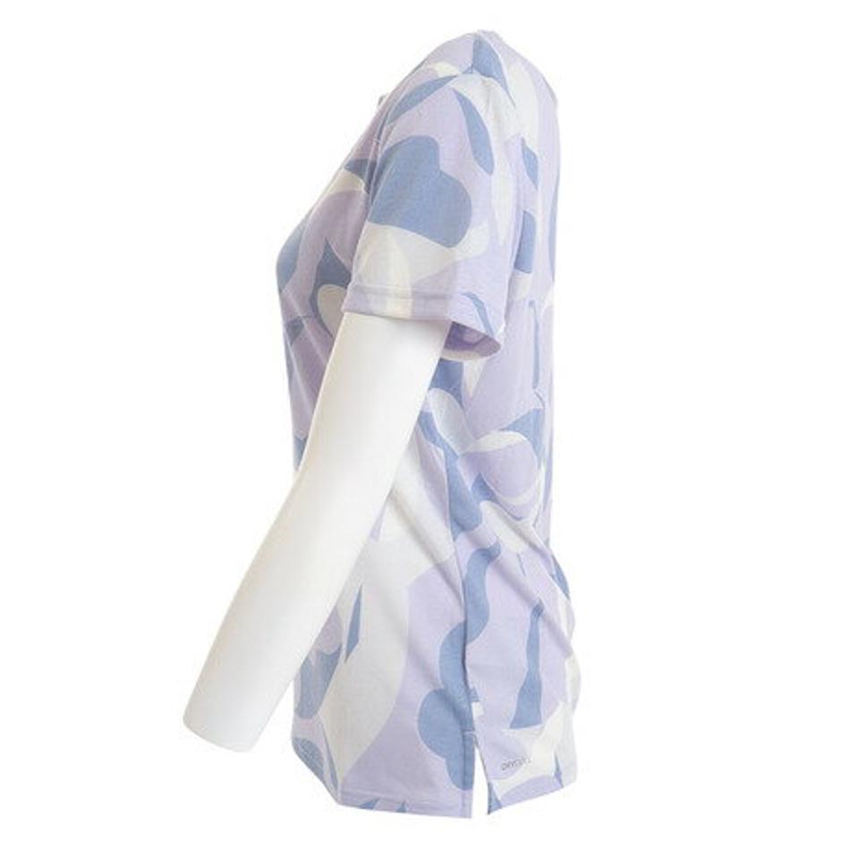 プーマ(PUMA)(レディース)半袖Tシャツ レディース ヨガ スタジオ AOP 523534 68 SAX